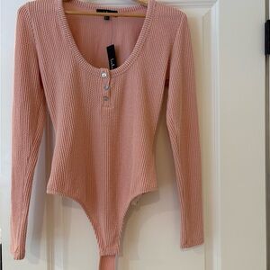 Lulu's Soft Pink bodysuit